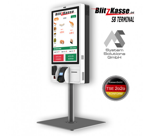Blitzkasse® Restaurant'L Kassensoftware für Gastro Caffe Restaurant für 2020 TSE 