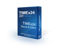 TIMEx24 - Zeiterfassungssoftware Lizenz für 1 x...