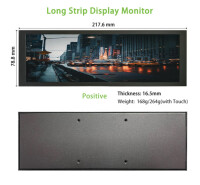7,9" IPS - Ultra-HD Bar-Type Digital Signage-Display...