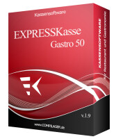 TSE EXPRESSKasse Gastro 50 - Kassensoftware für...