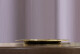 Deko Tablett ø 30cm Gold Serviertablett Metall Kerzentablett rund Tablett Serviertablett Metalltablett "SILBER" Deko Schale Teller