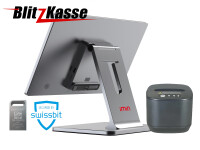 TSE Swan 1  Kassensystem mit 15,6" Widescreen Touch