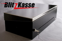 Klapplade - CASH BASES Flip Lid 460  SCHWARZ + EDELSTAHL...